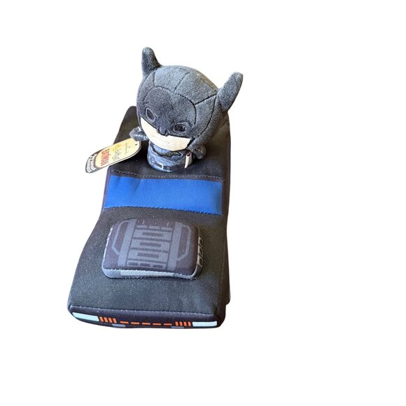 Batman Plush Car Hallmark Itty Bittys Batmobile Stuffed Toy Collectible 6" Black - Picture 2 of 6